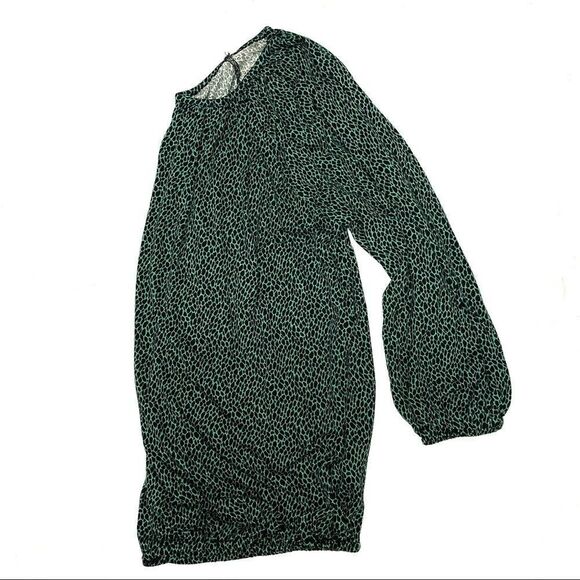 Michael Kors Green Scoop Neck Giraffe Animal - Picture 2 of 4